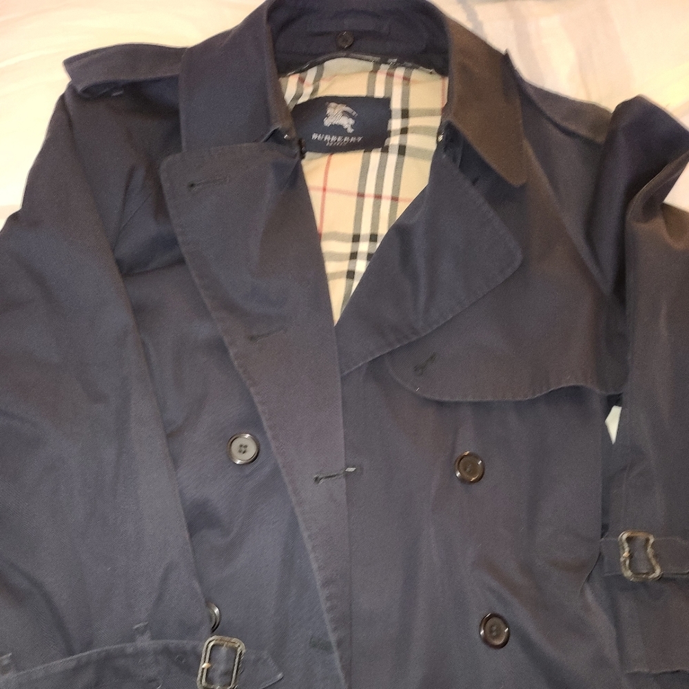 Womans Burberry trench coat